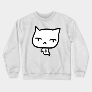 Meow Ghost Crewneck Sweatshirt